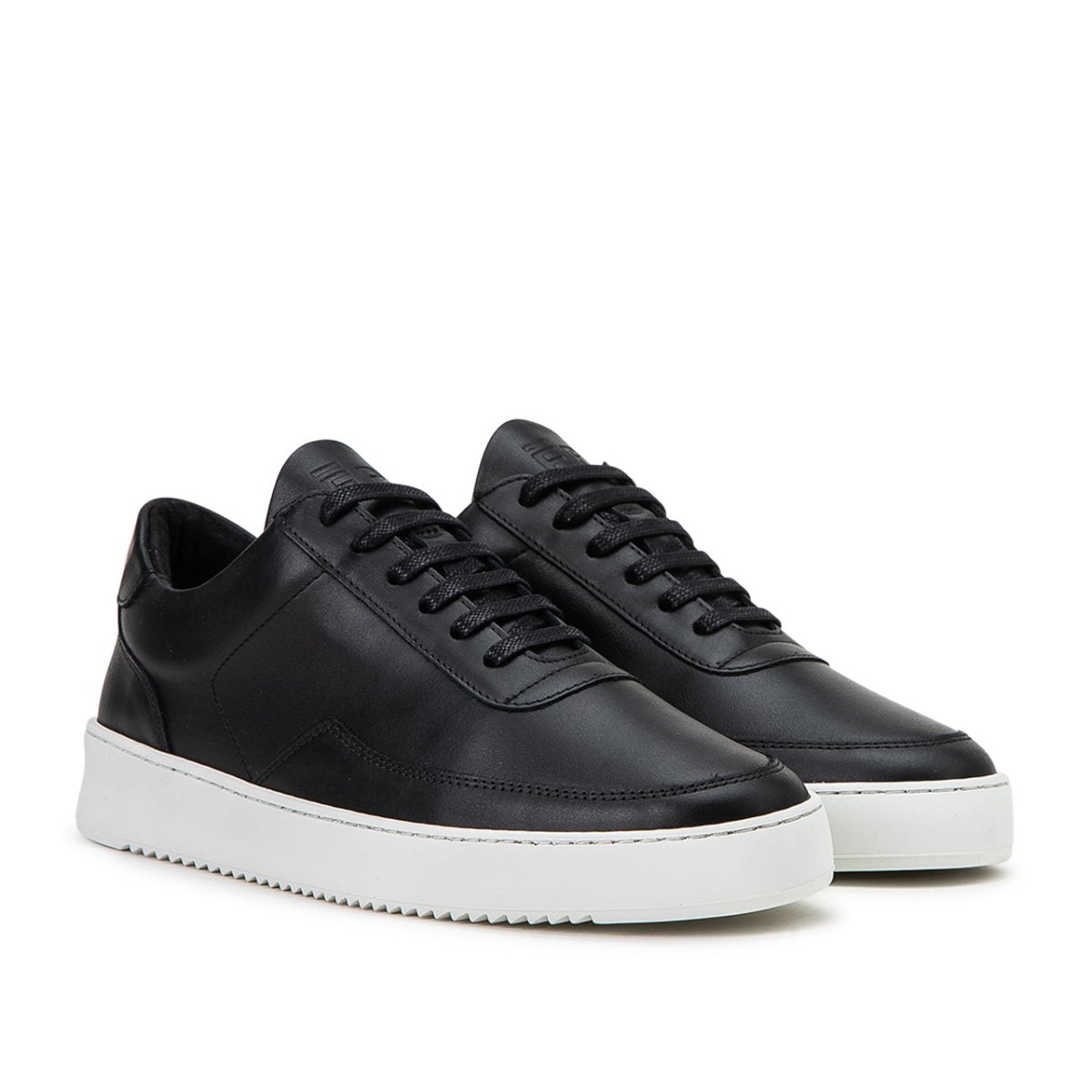 Filling Pieces Low Mondo Ripple Nardo Nappa (Schwarz) - Allike Store