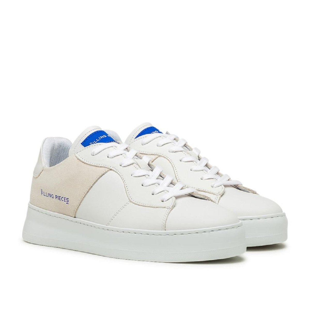 Filling Pieces Low Plain Court 683 Organic (Weiß / Beige) - Allike Store