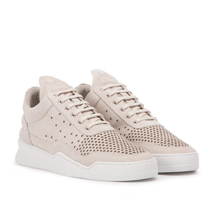 Filling Pieces Low Top Ghost Layer Perforated (Weiß) - Allike Store