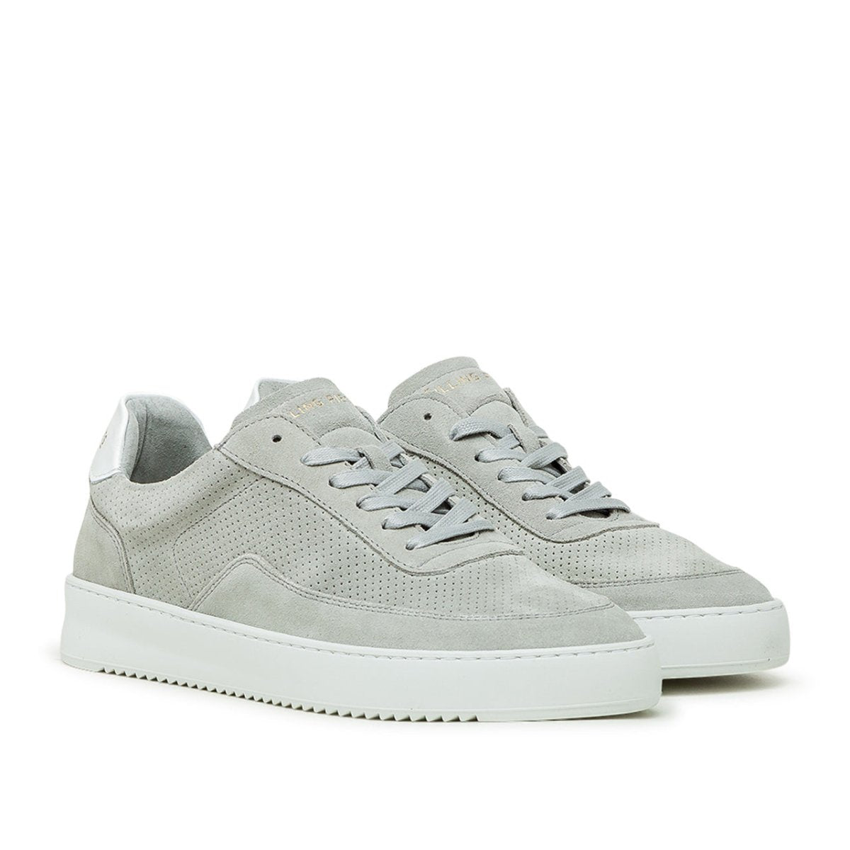 Filling Pieces Mondo Perforated (Hellgrau / Weiß) - Allike Store