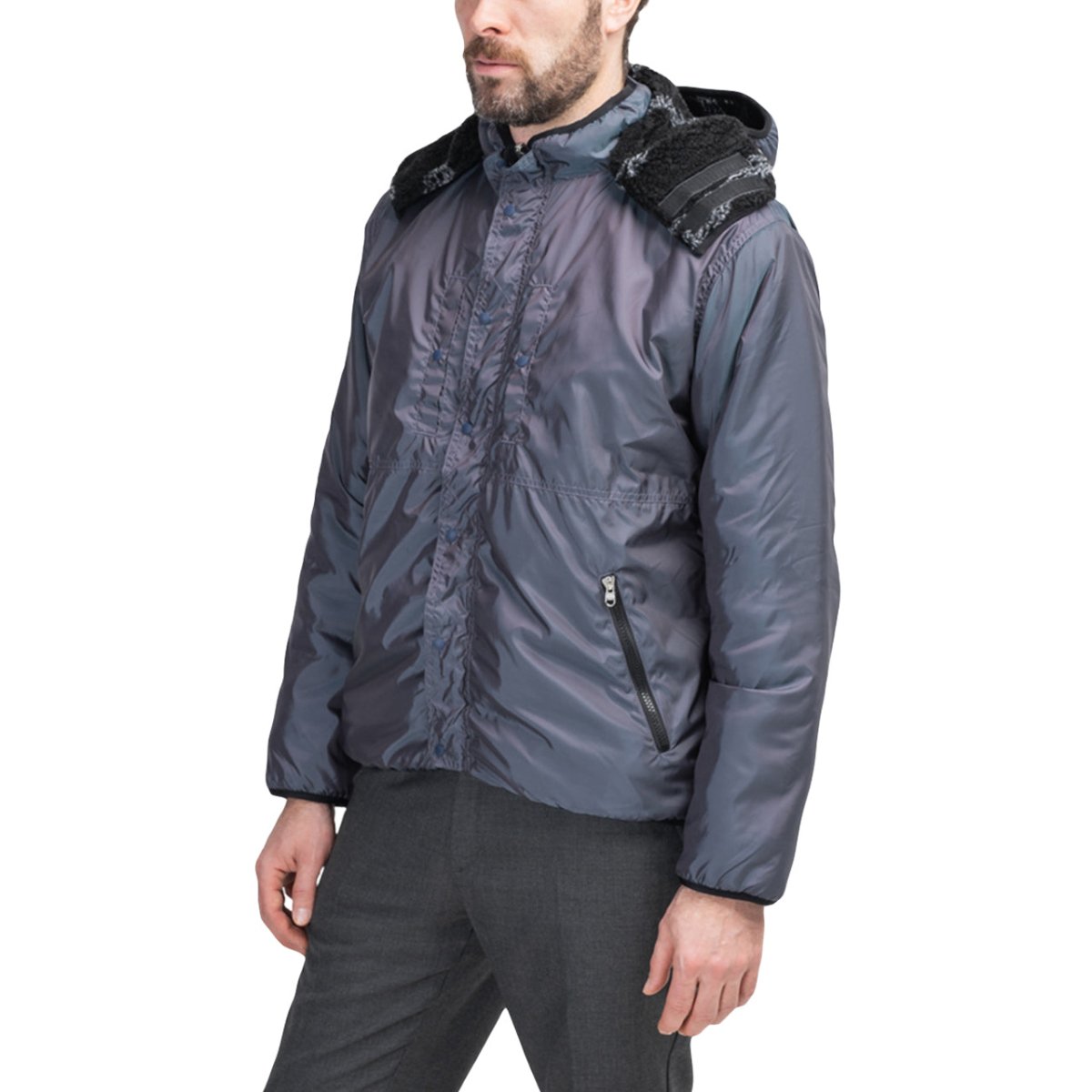 Flagstuff Reversible Jacket (Schwarz) - Allike Store