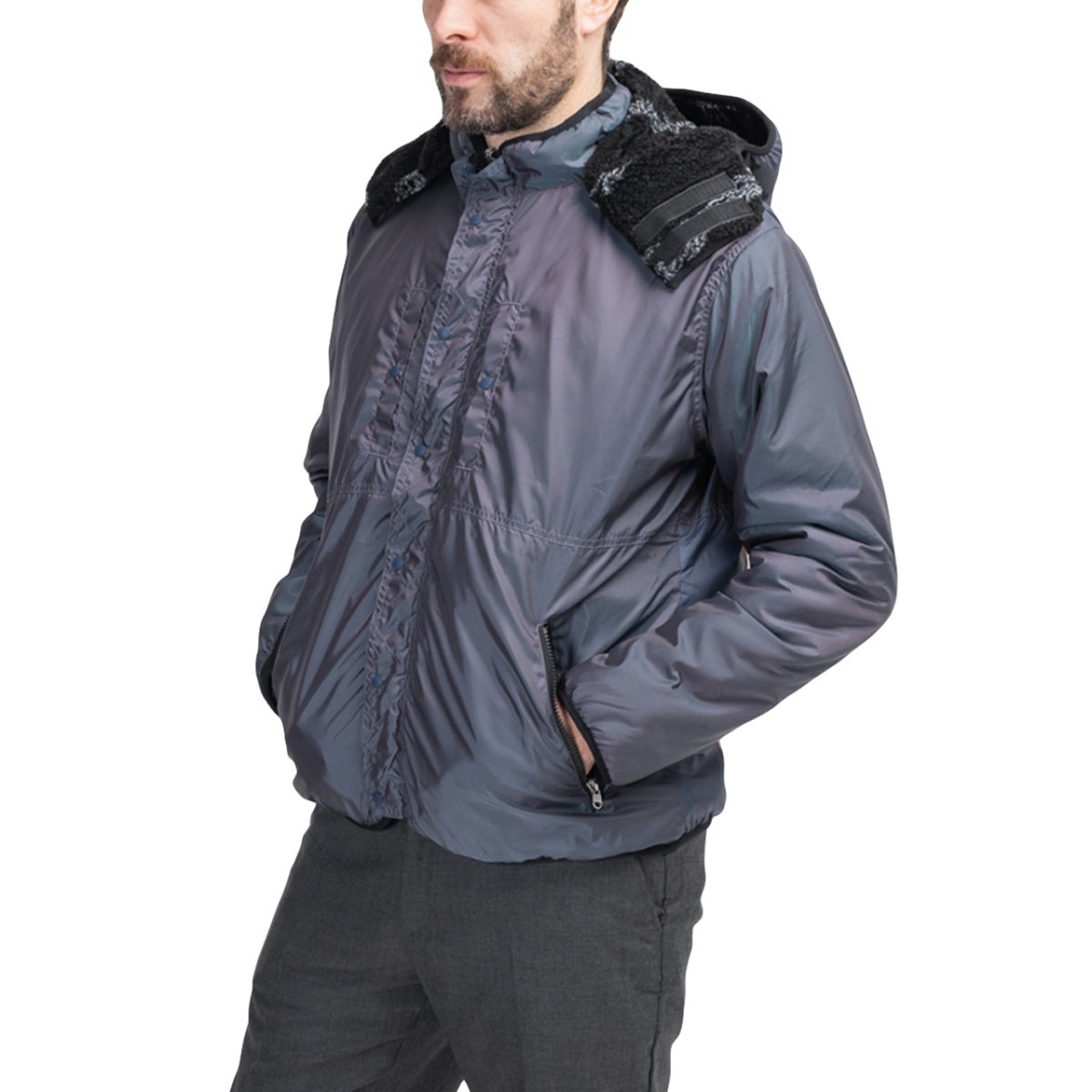 Flagstuff Reversible Jacket (Schwarz) - Allike Store
