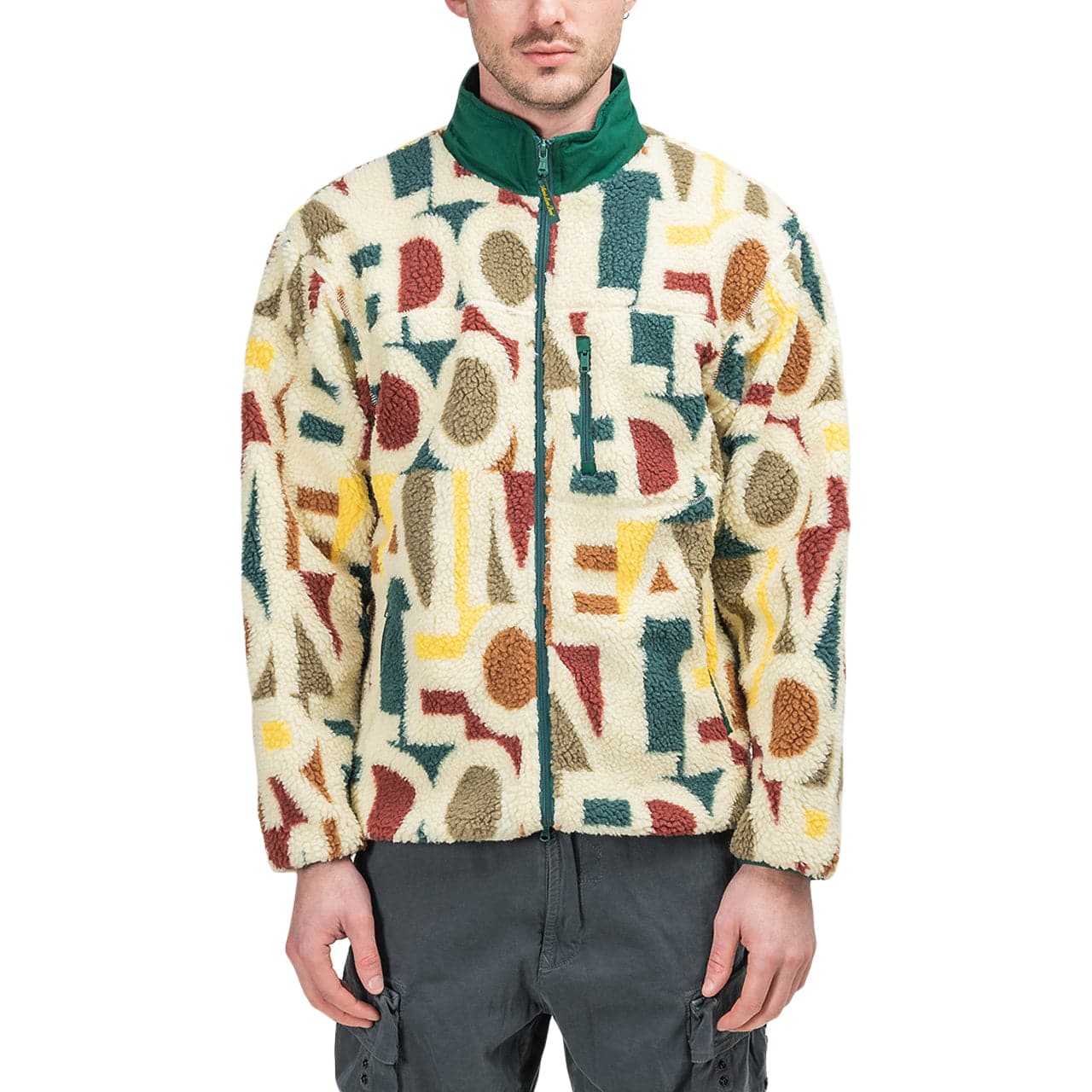 Aimé Leon Dore Blown Print Polar Fleece Jacket (Multi) - Allike Store