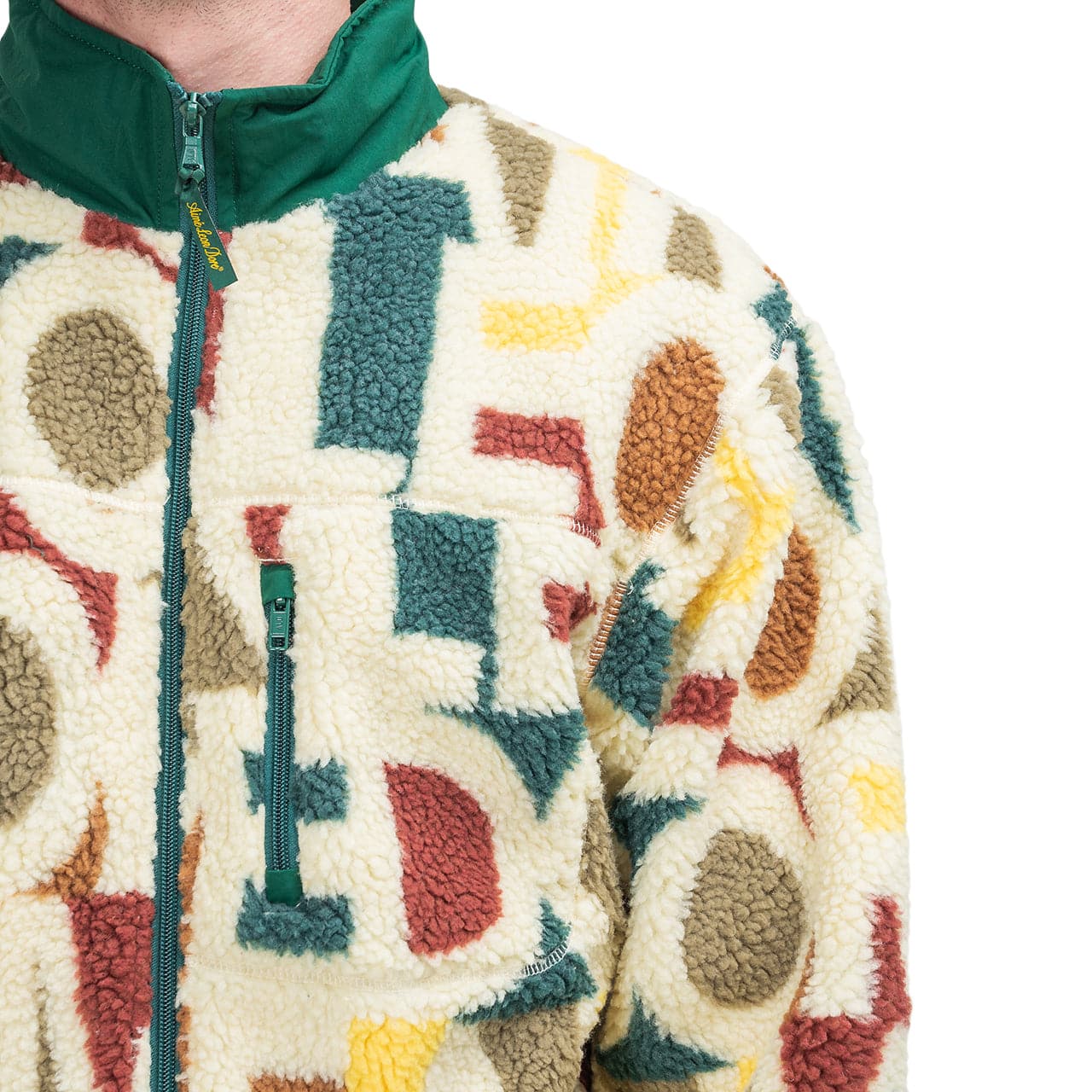 Aimé Leon Dore Blown Print Polar Fleece Jacket (Multi) - Allike Store