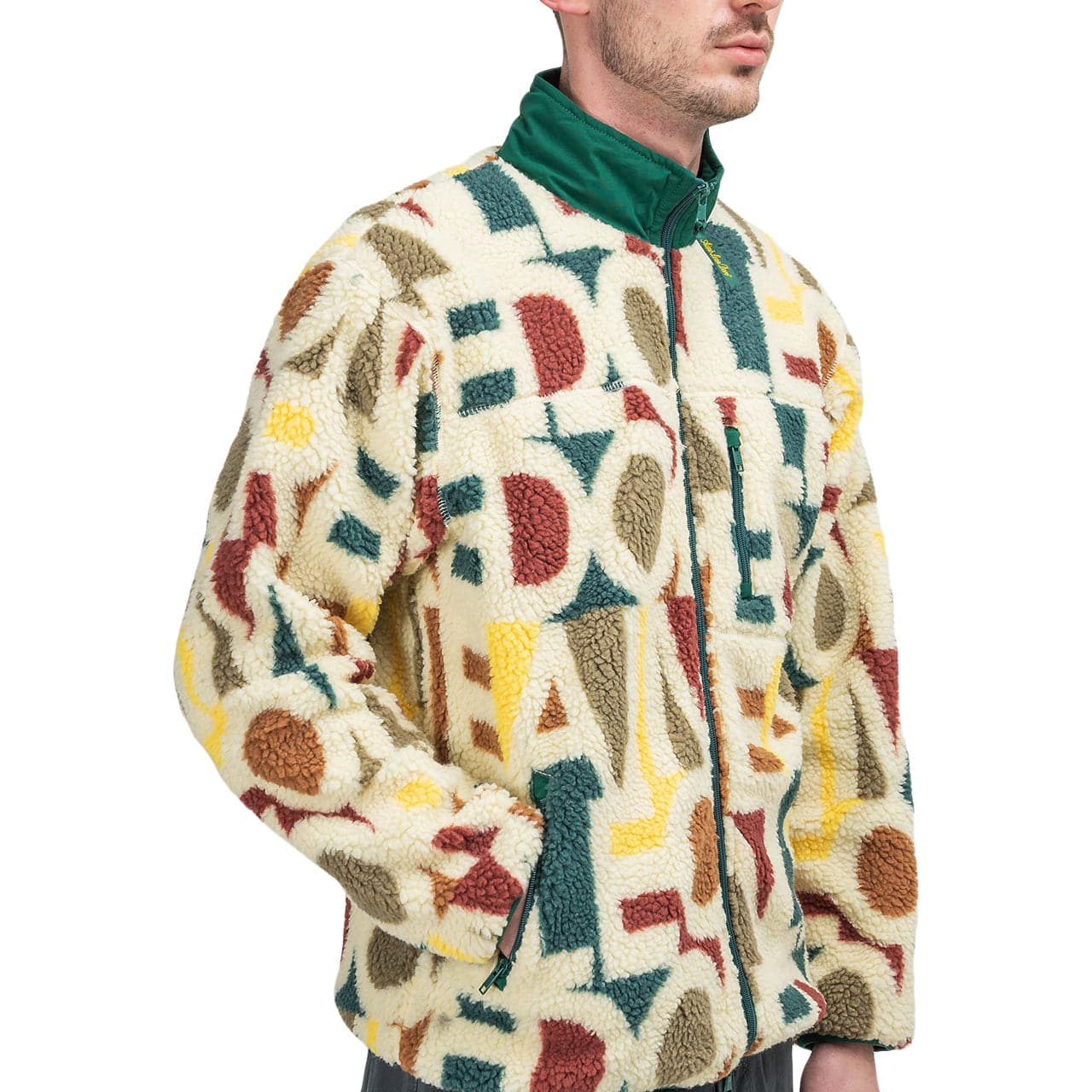 Aimé Leon Dore Blown Print Polar Fleece Jacket (Multi) - Allike Store