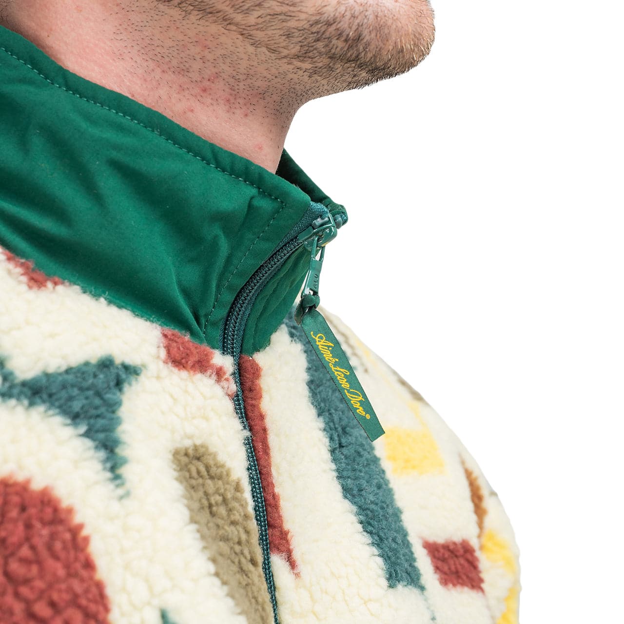 Aimé Leon Dore Blown Print Polar Fleece Jacket (Multi) - Allike Store