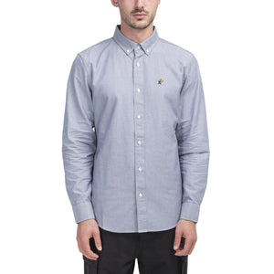 Aimé Leon Dore A-Wing Patch Oxford Shirt (Blau) - Allike Store