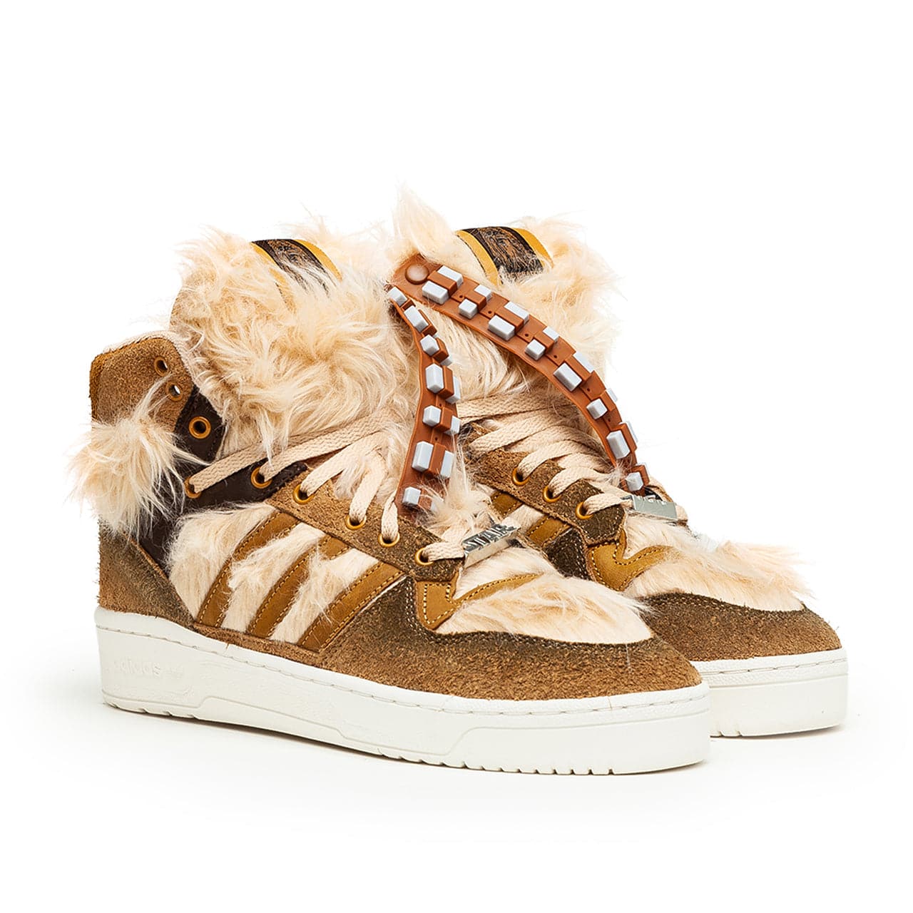 adidas x Star Wars Rivalry Hi 'Chewbacca' (Braun / Weiß) - Allike Store