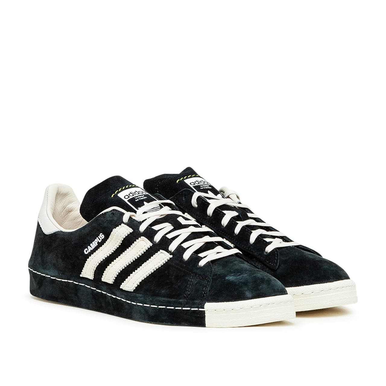 adidas x Recouture Campus 80s (Schwarz / Weiß) - Allike Store