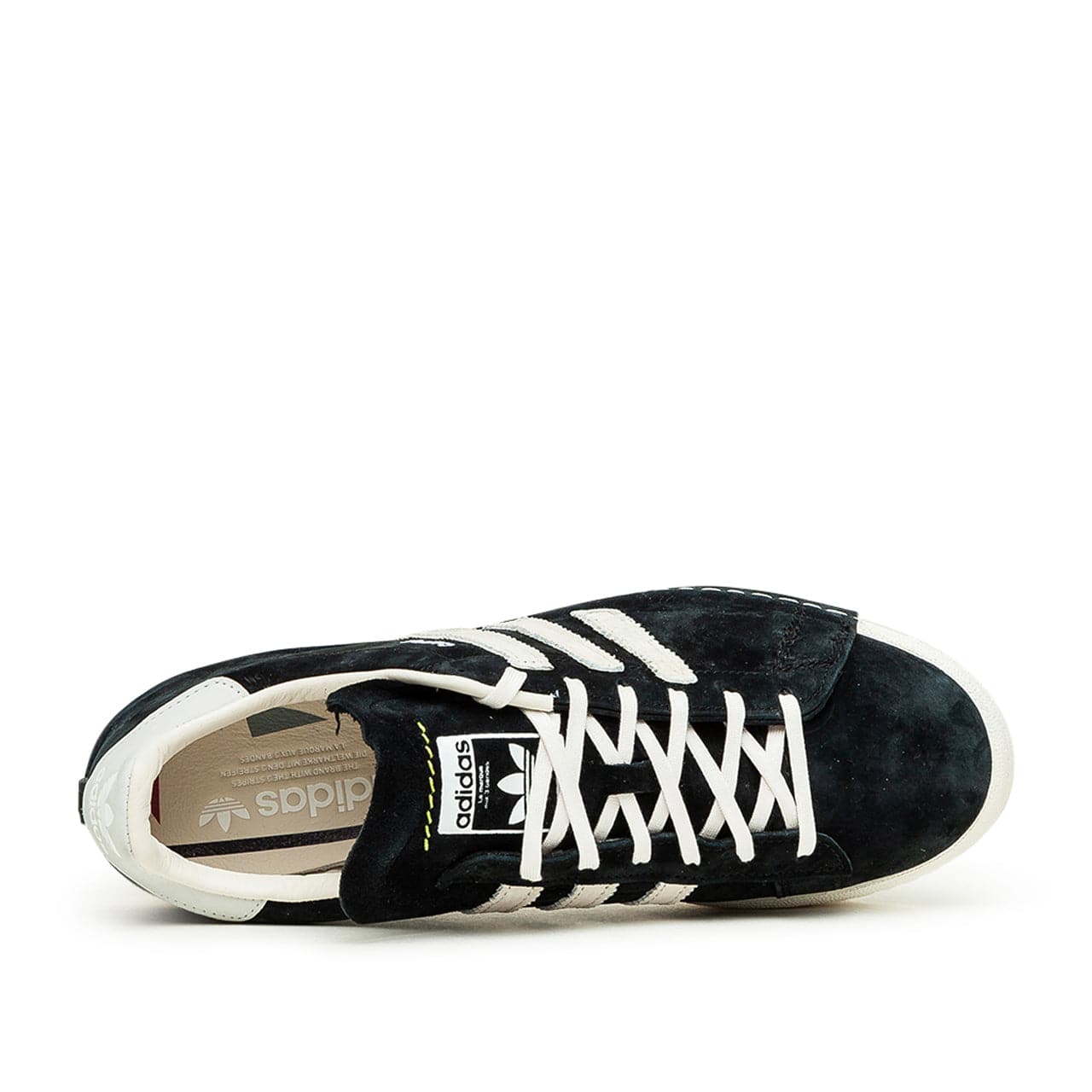 adidas x Recouture Campus 80s (Schwarz / Weiß) - Allike Store