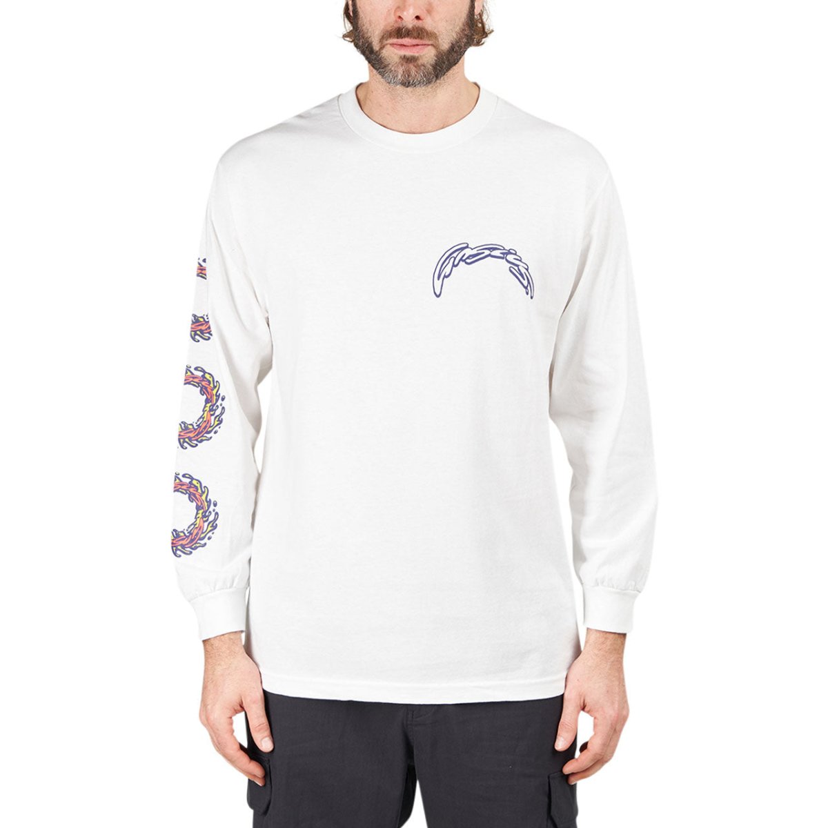 Gasius Slame Bills Crewneck (Weiss)  - Allike Store