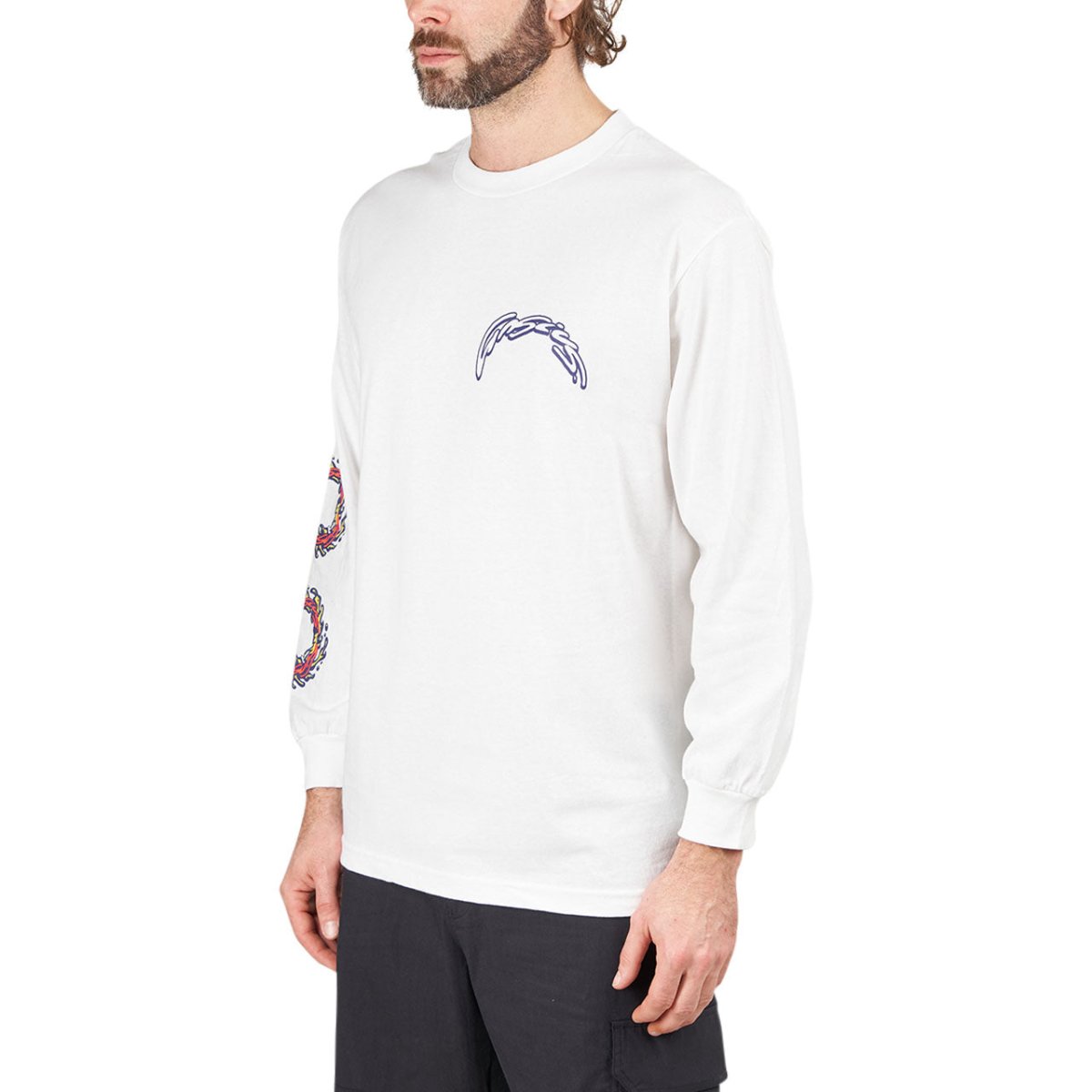 Gasius Slame Bills Crewneck (Weiss)  - Allike Store