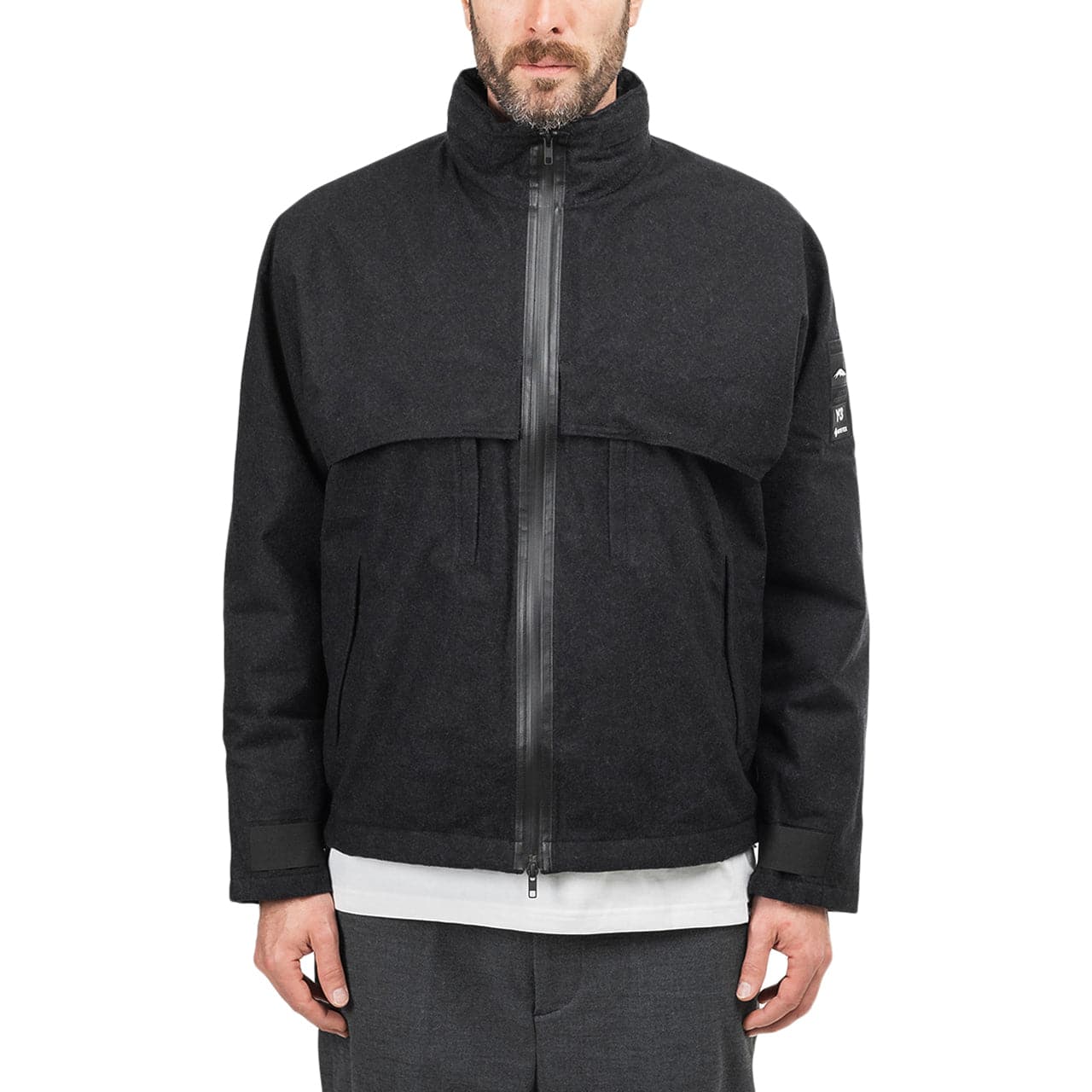 adidas Y-3 CH3 Melton Gore-Tex Jacket (Schwarz) - Allike Store