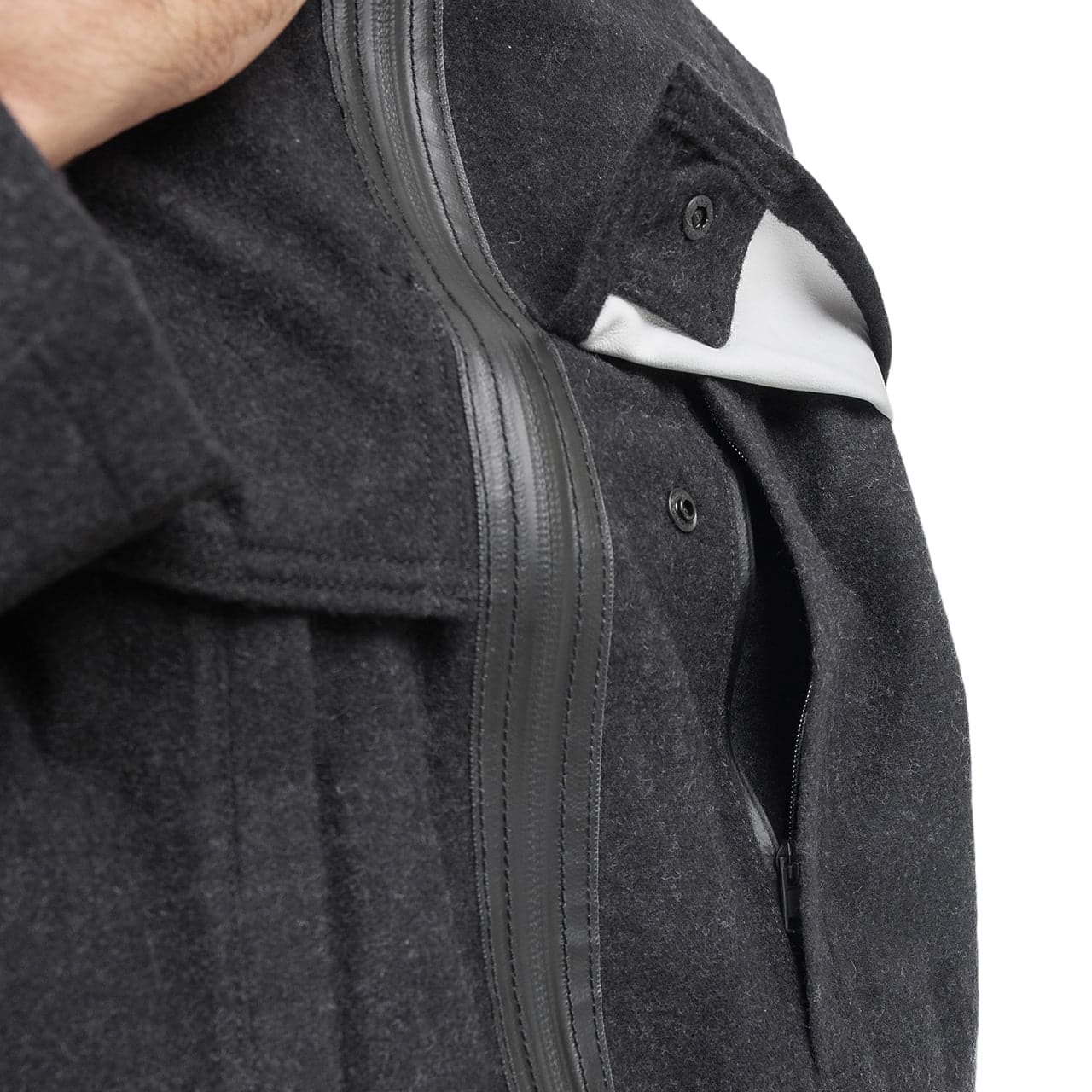 adidas Y-3 CH3 Melton Gore-Tex Jacket (Schwarz) - Allike Store