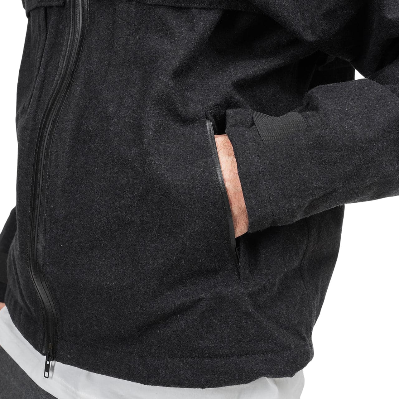 adidas Y-3 CH3 Melton Gore-Tex Jacket (Schwarz) - Allike Store