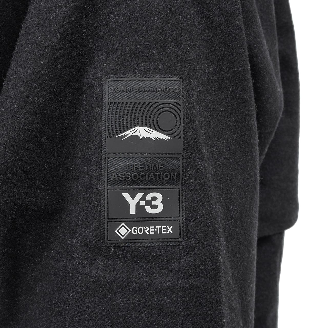 adidas Y-3 CH3 Melton Gore-Tex Jacket (Schwarz) - Allike Store