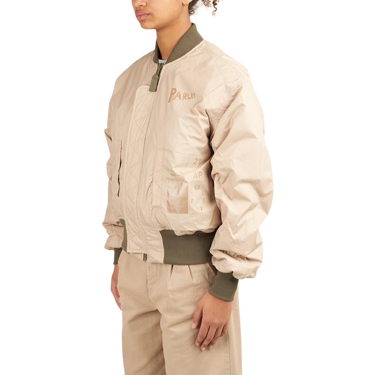 Adidas Parley Bomber Jacket (Grün) - Allike Store