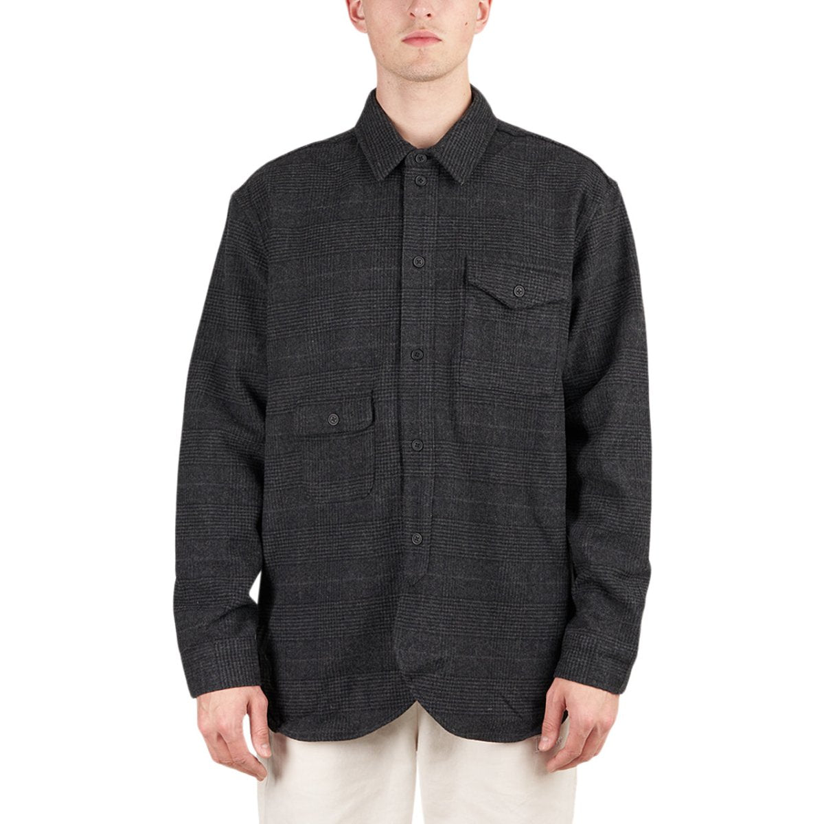 Han Kjobenhavn Army Overshirt (Schwarz)  - Allike Store