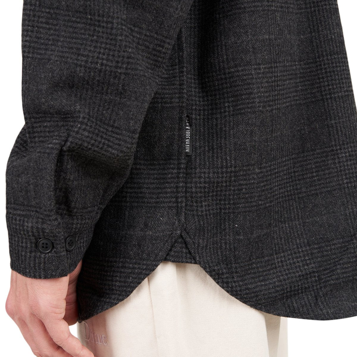 Han Kjobenhavn Army Overshirt (Schwarz) - Allike Store