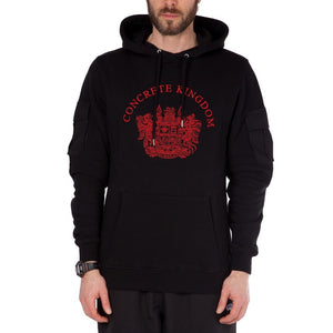 Han Kjobenhavn Casual Hoodie (Schwarz Sleeve Pocket) - Allike Store