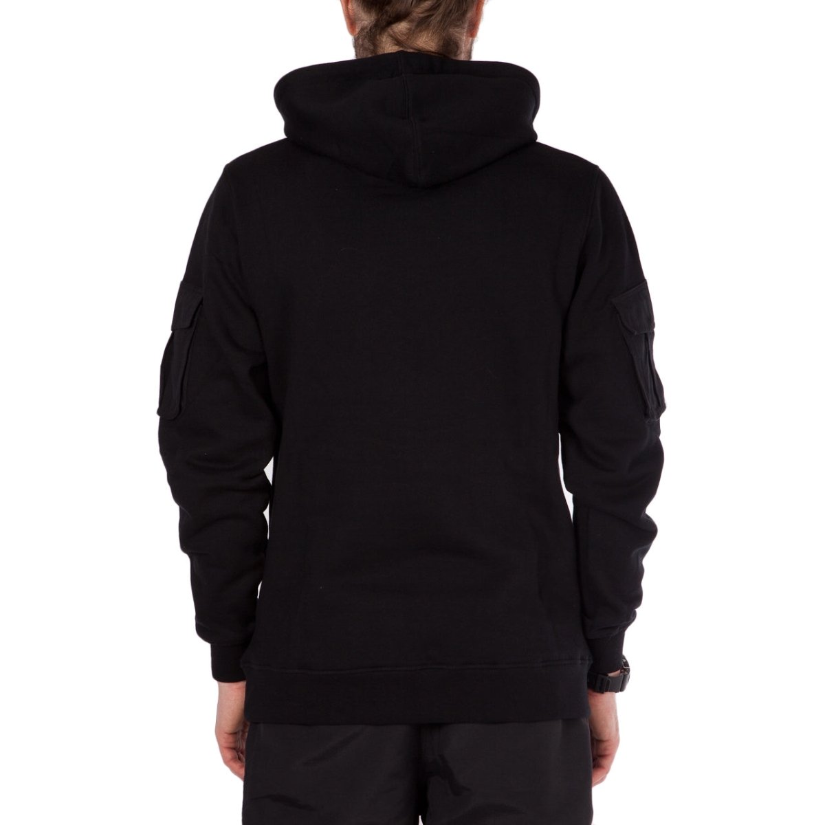 Han Kjobenhavn Casual Hoodie (Schwarz Sleeve Pocket) - Allike Store