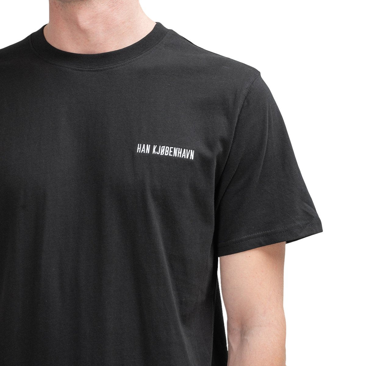 Han Kjobenhavn Casual T-Shirt (Schwarz) - Allike Store