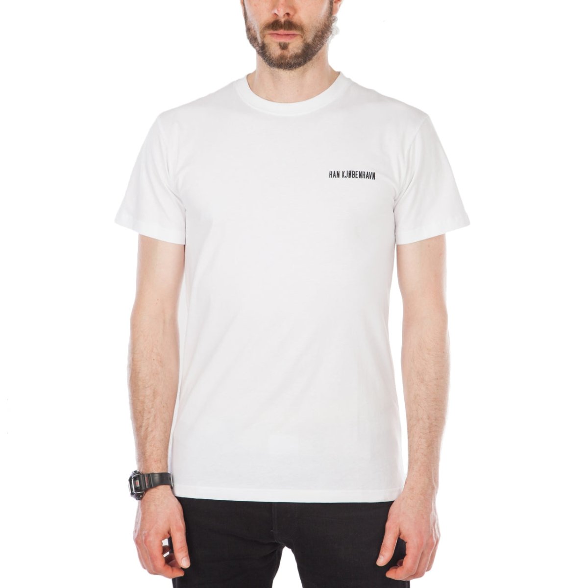 Han Kjobenhavn Casual T-Shirt (Weiß) - Allike Store
