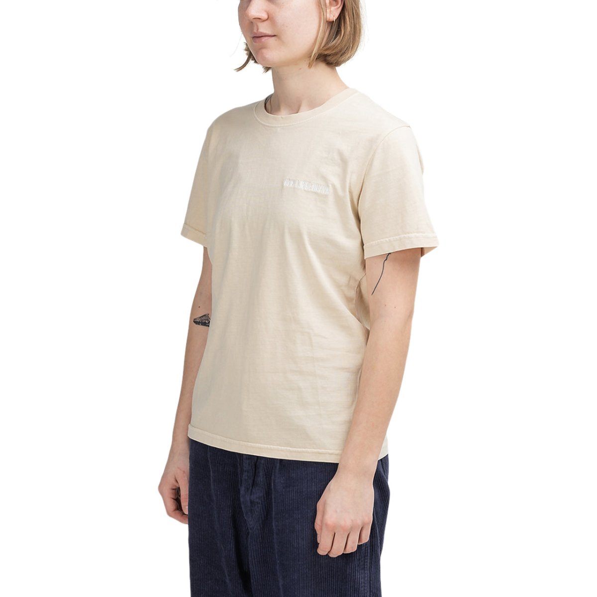 Han Kjøbenhavn Casual Tee (Beige)  - Allike Store