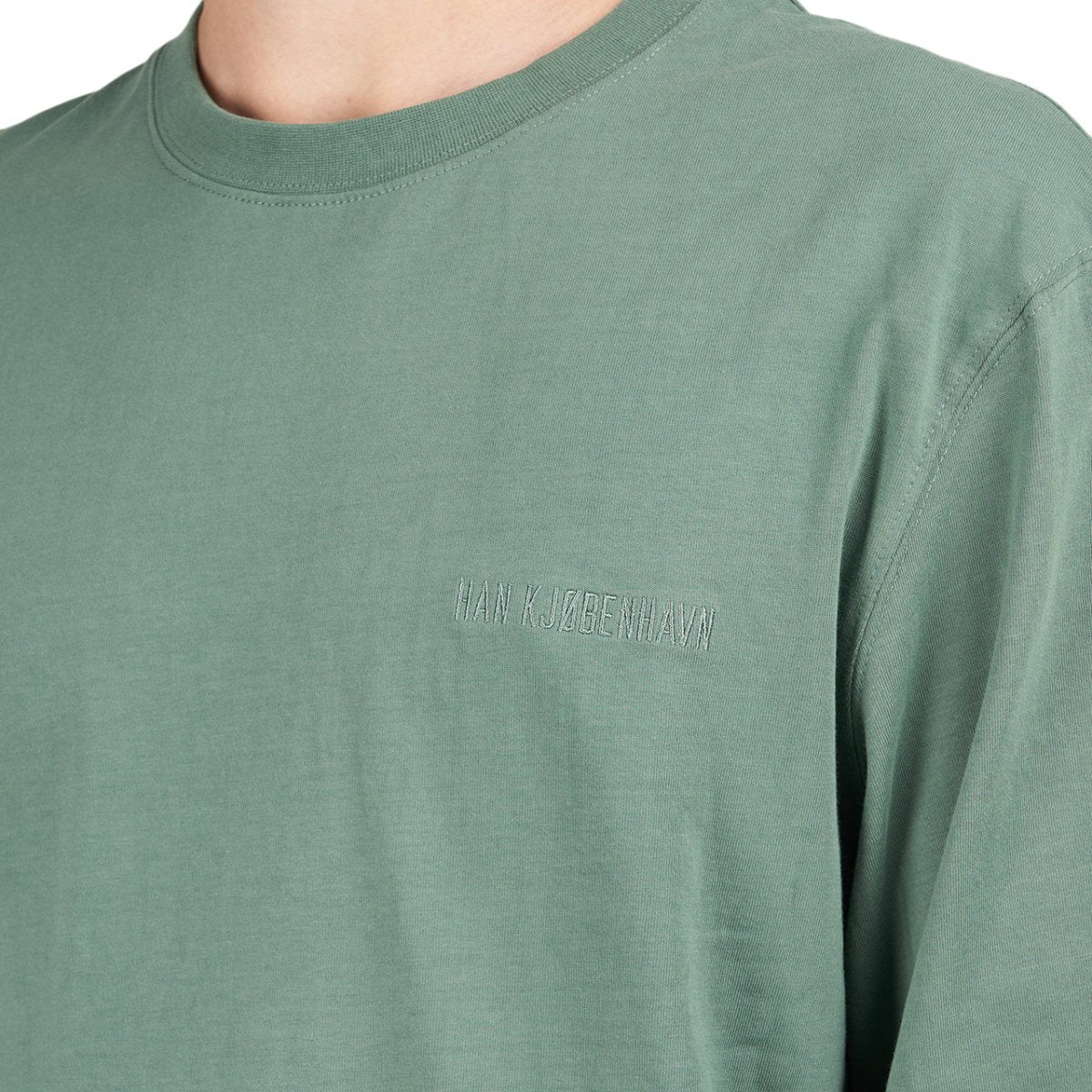 Han Kjobenhavn Casual Tee Long Sleeve (Grün) - Allike Store