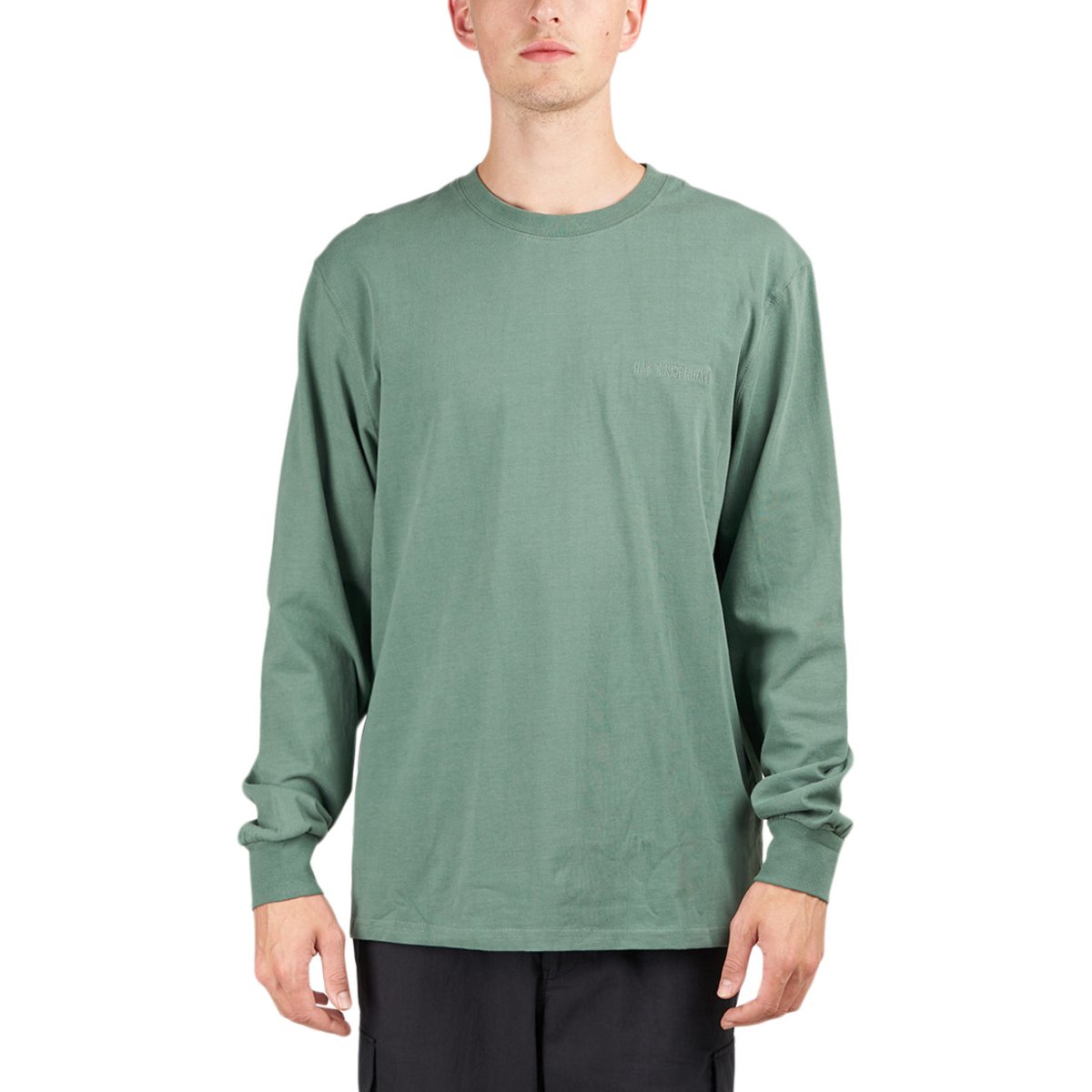Han Kjobenhavn Casual Tee Long Sleeve (Grün) - Allike Store