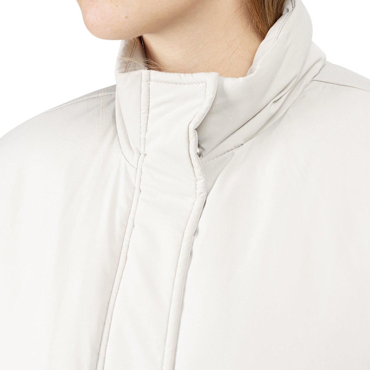 Han Kjobenhavn Padded Coat (Greige)  - Allike Store