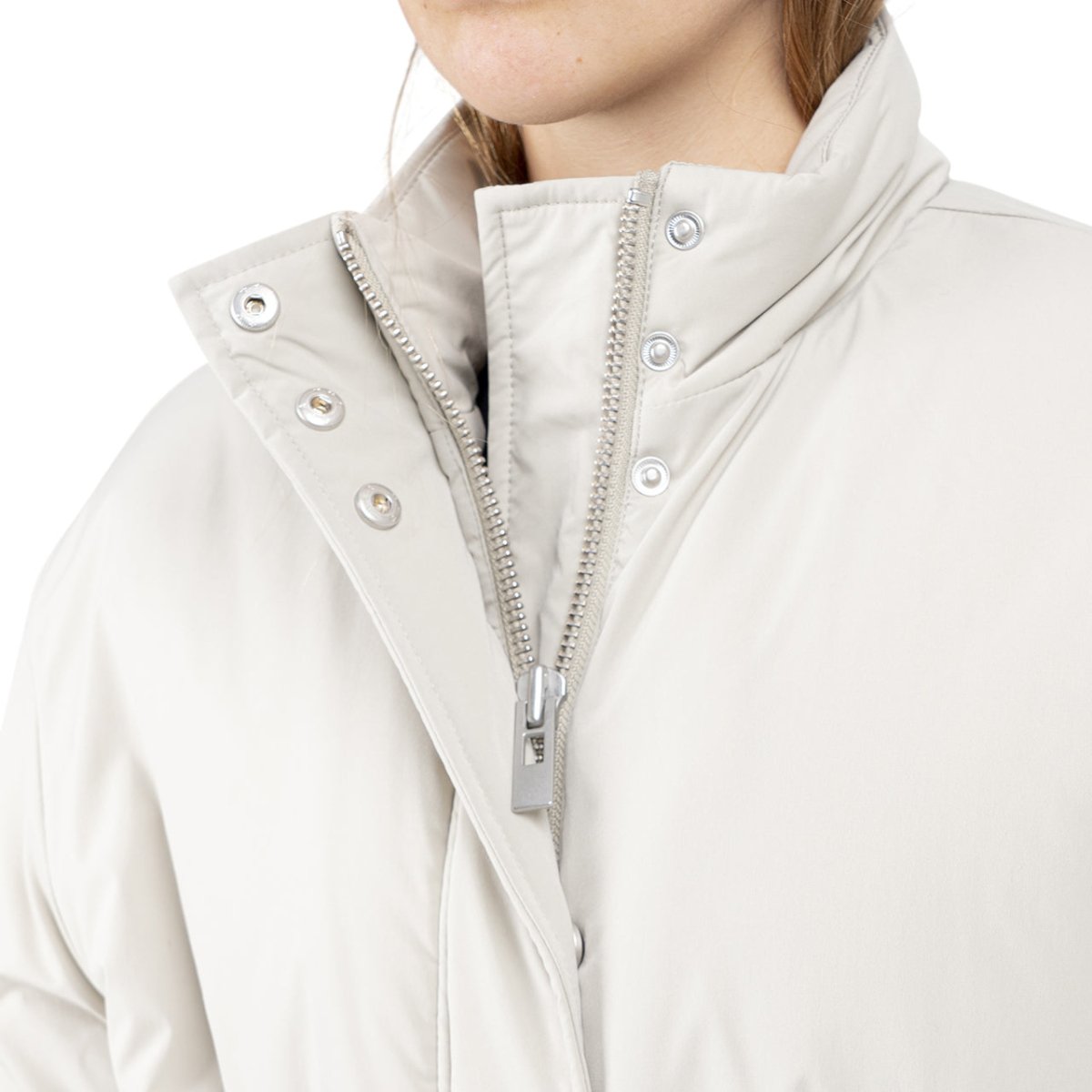 Han Kjobenhavn Padded Coat (Greige)  - Allike Store