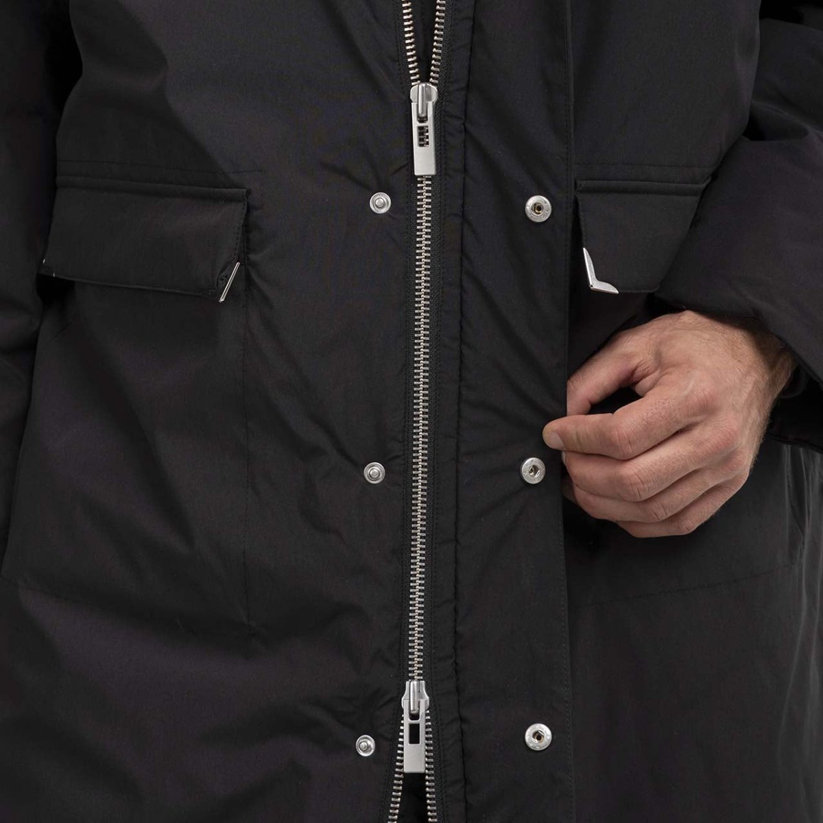 Han Kjobenhavn Padded Coat (Schwarz)  - Allike Store