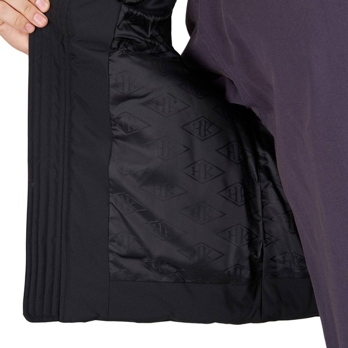 Han Kjobenhavn Padded Vest (Schwarz)  - Allike Store