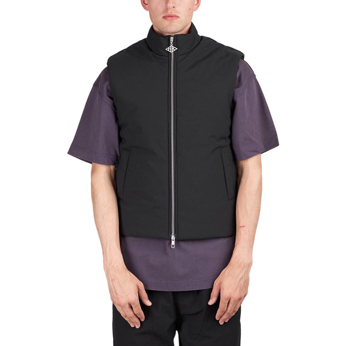 Han Kjobenhavn Padded Vest (Schwarz) - Allike Store