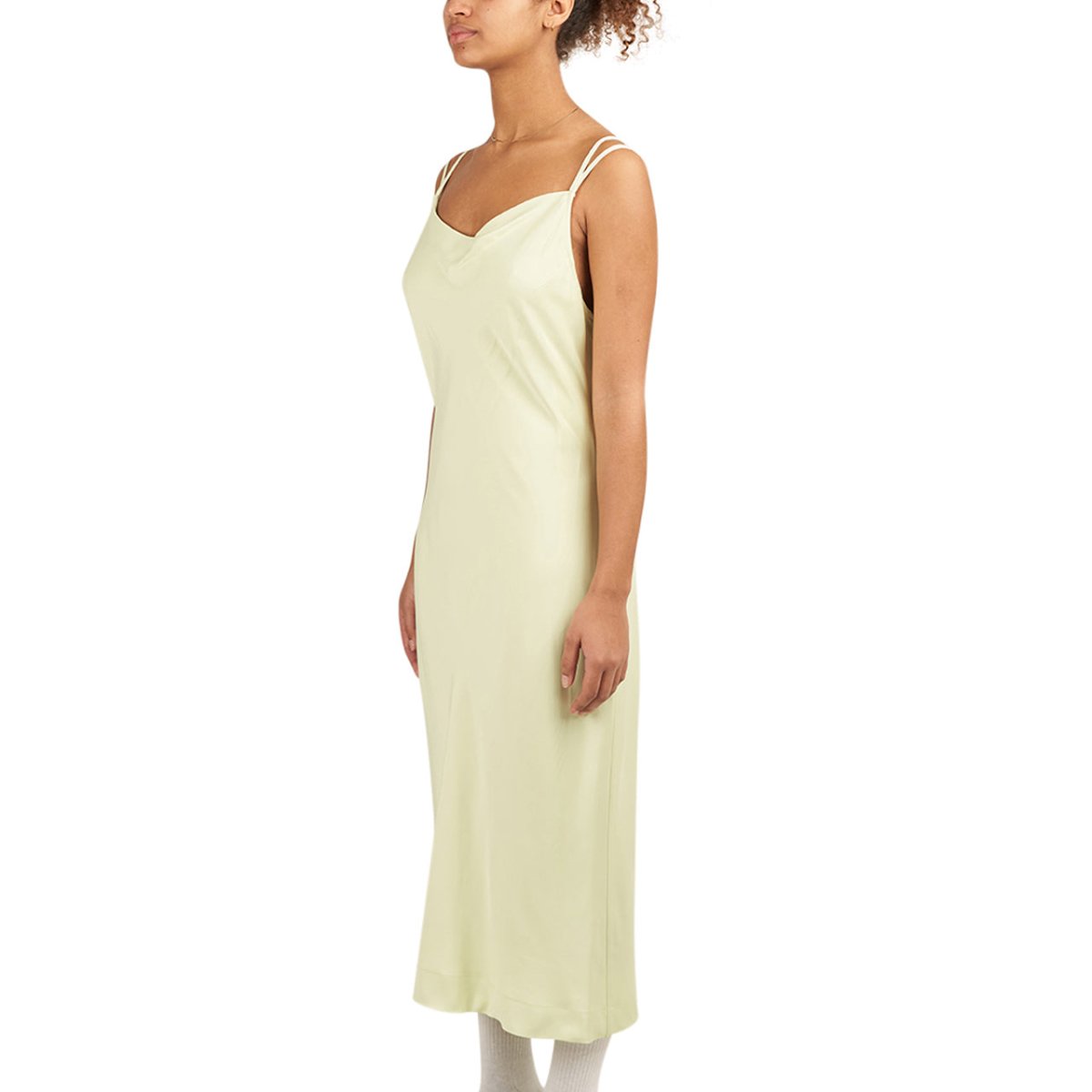 Han Kjobenhavn Slip Dress (Blass Grün) - Allike Store