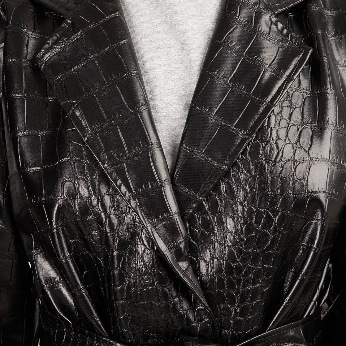 Han Kjobenhavn Wrap Belt Jacket (Schwarz) - Allike Store