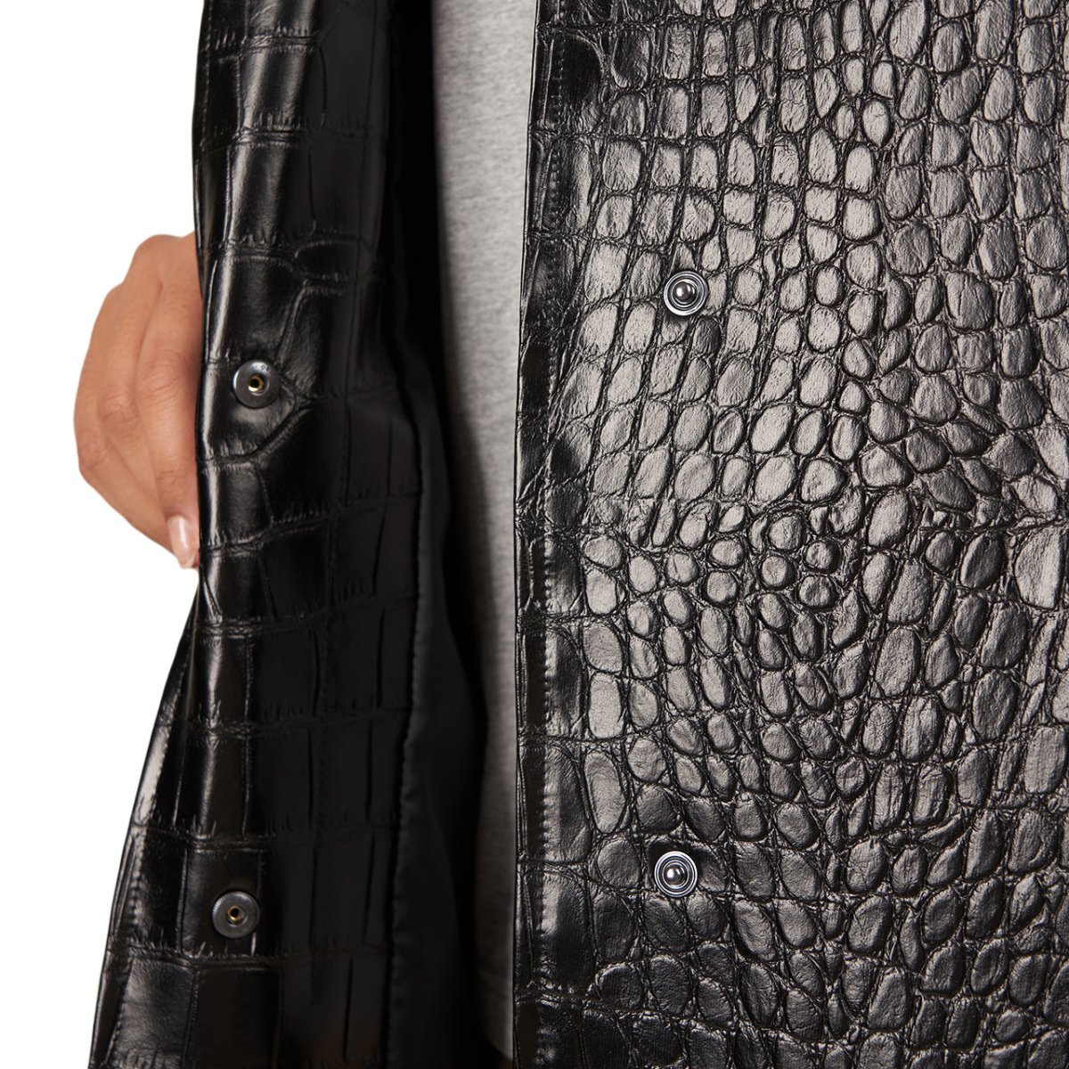 Han Kjobenhavn Wrap Belt Jacket (Schwarz) - Allike Store