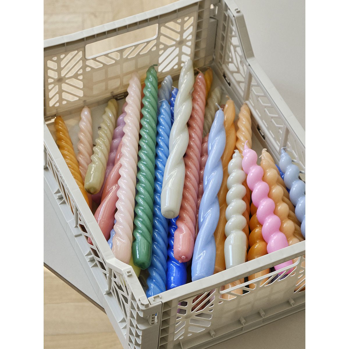 HAY Candle / Long mix 6 Stk (Grün) - Allike Store