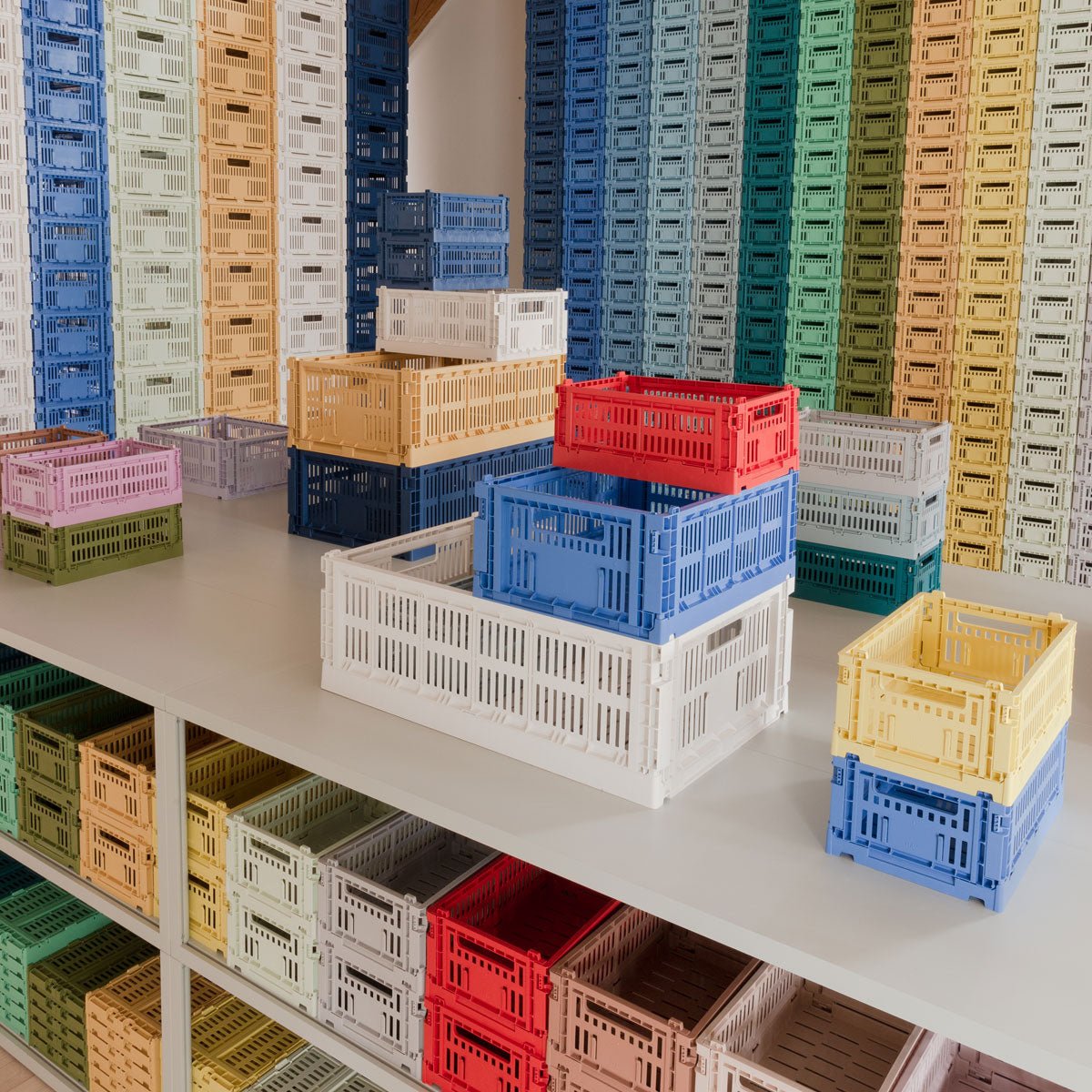 HAY Colour Crate M (Weiß)  - Allike Store