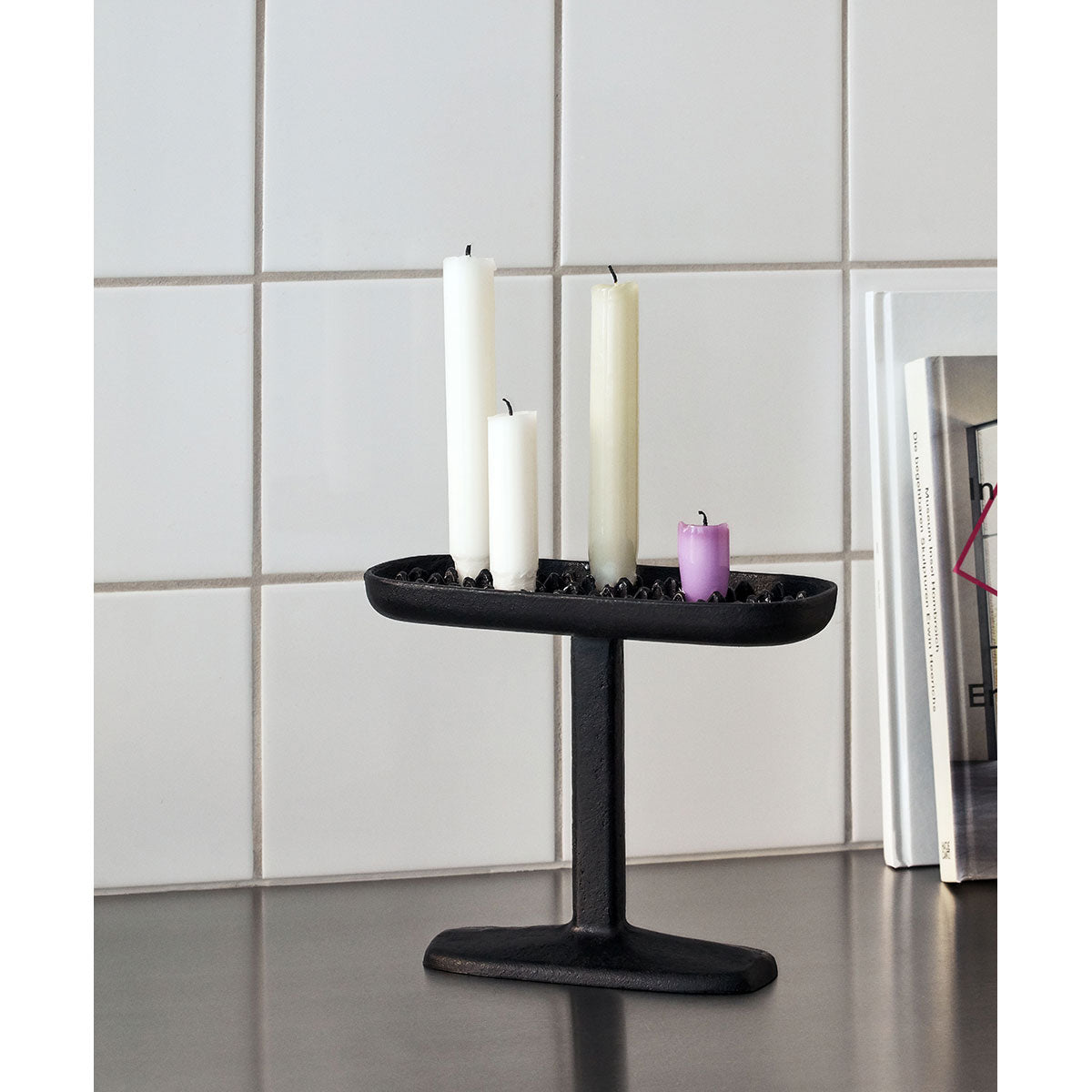 HAY Fonte Candleholder (Schwarz) - Allike Store