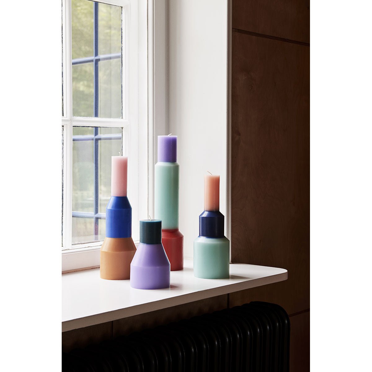 HAY Pillar Candle / L (Multi) - Allike Store