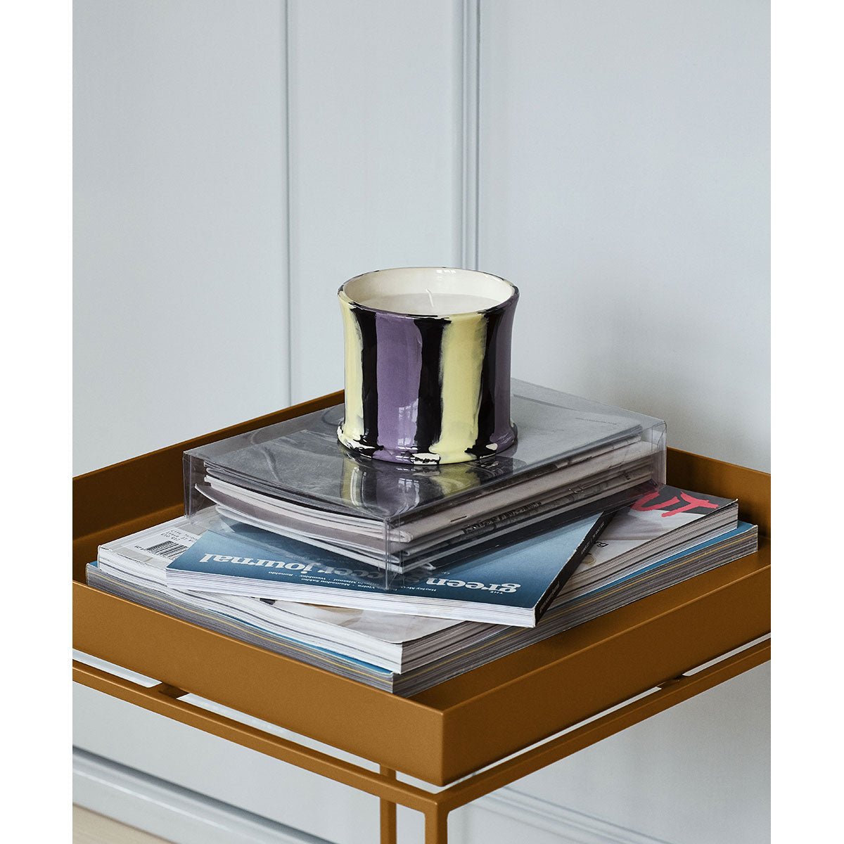 HAY Stripe Scented Candle (Flieder) - Allike Store
