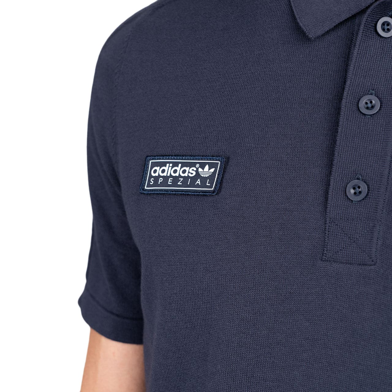 adidas Short Sleeve Poloshirt (Navy) - Allike Store
