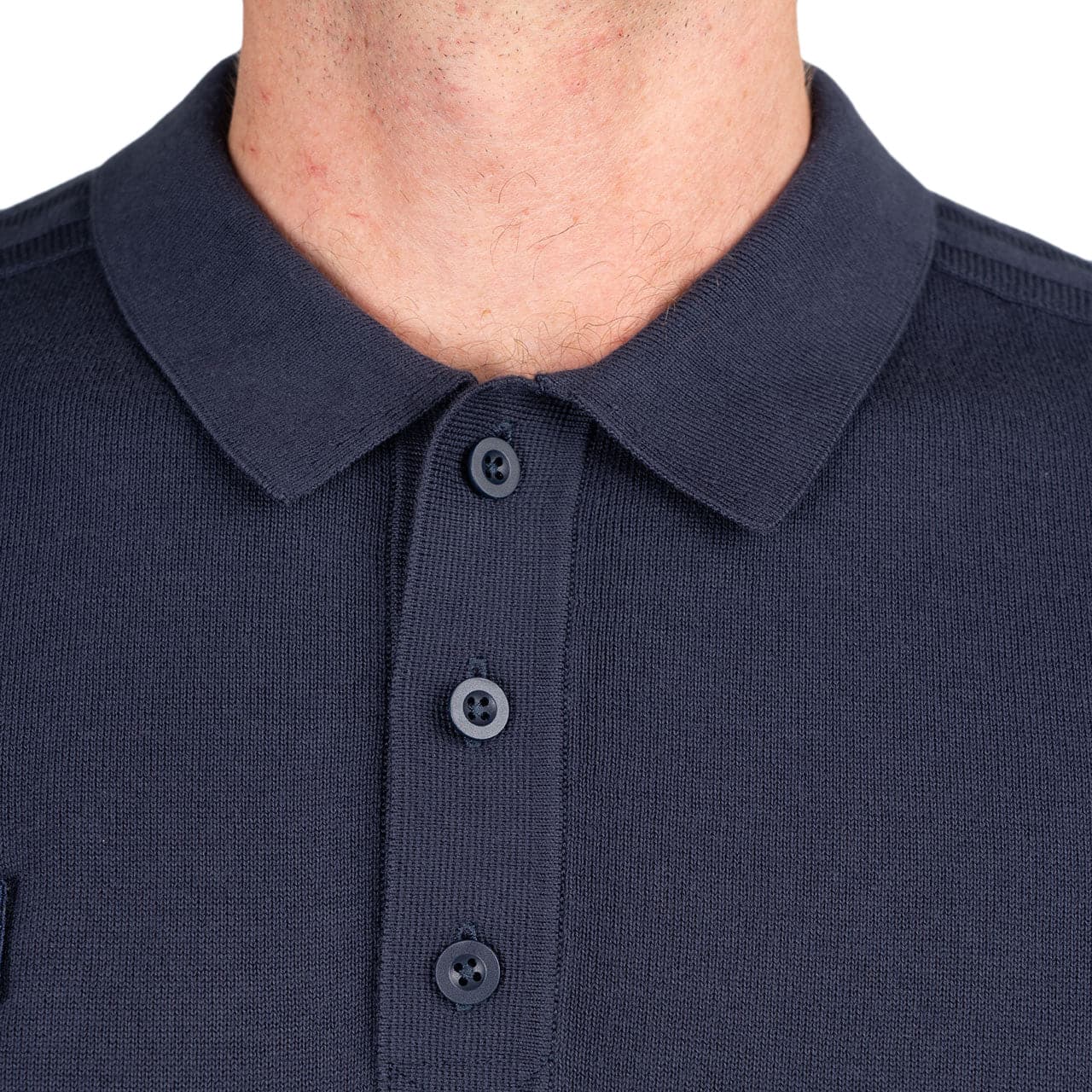 adidas Short Sleeve Poloshirt (Navy) - Allike Store