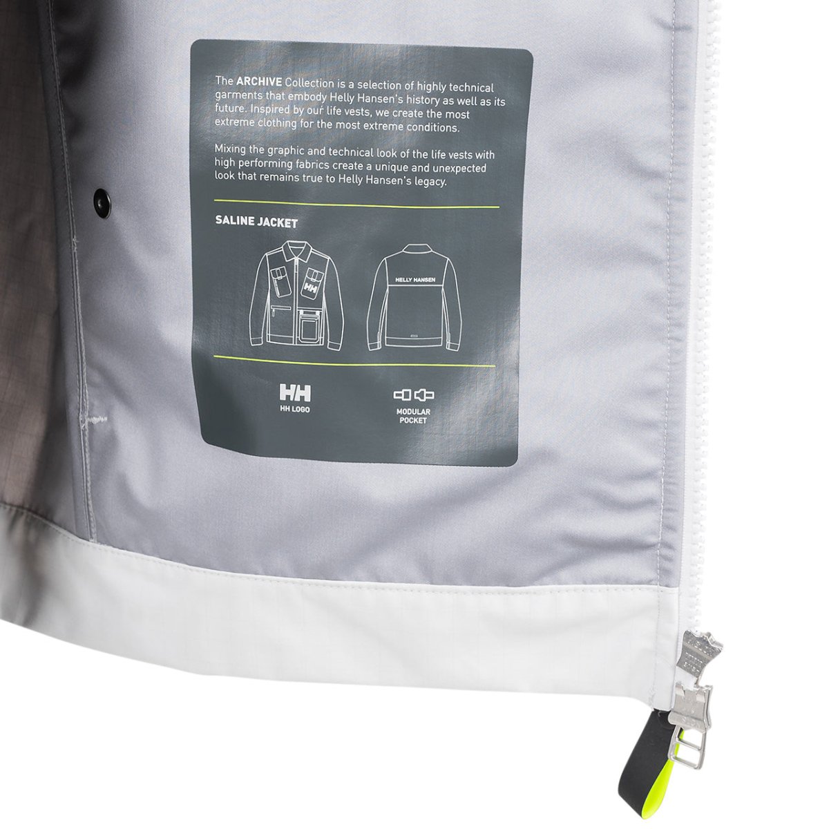 Helly Hansen Arc S21 Saline Jacket (Hellgrau) - Allike Store