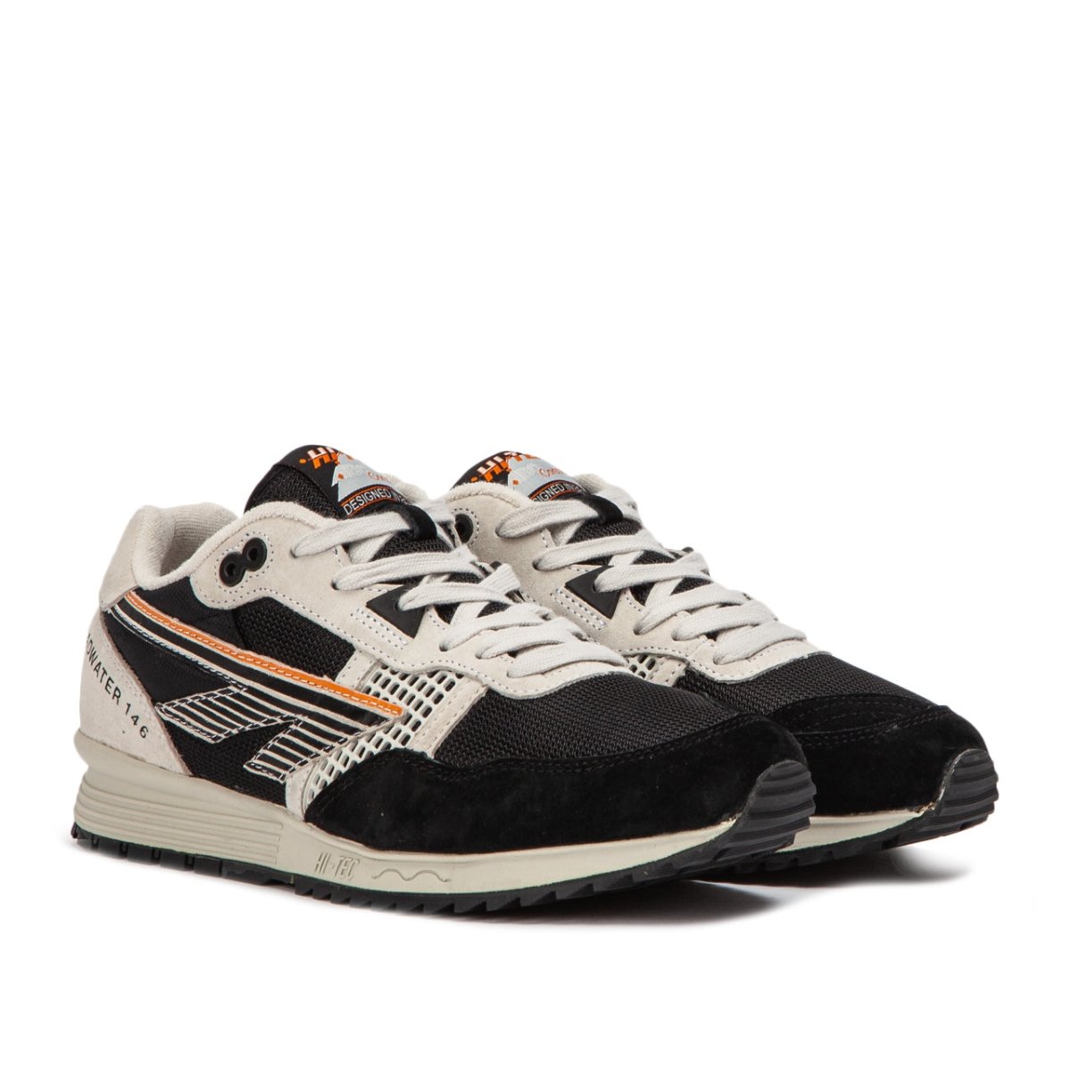 Hi-Tec HTS Badwater ABC Suede (Schwarz / Beige) - Allike Store