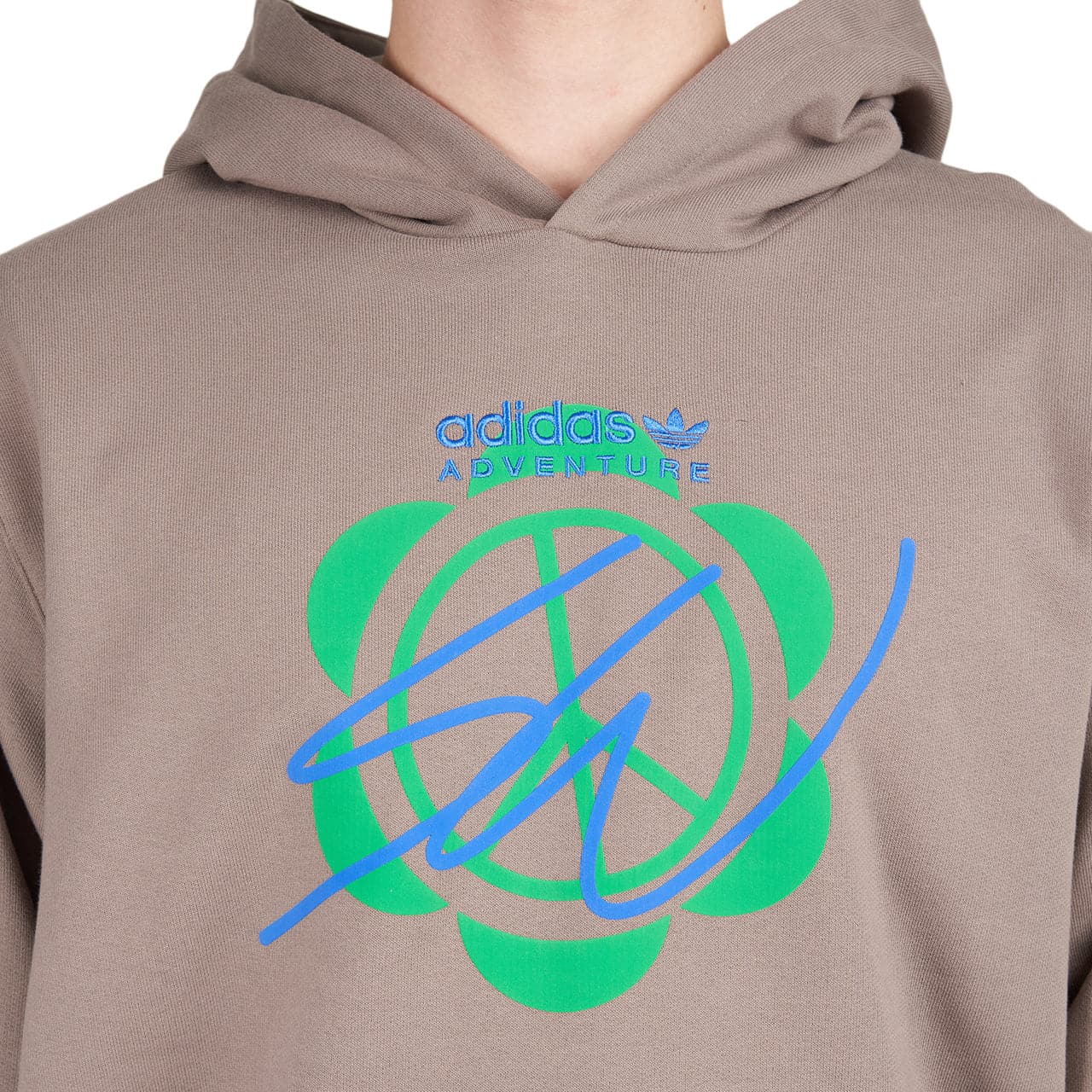 adidas x Sean Wotherspoon Superturf Hoodie (Braun) - Allike Store