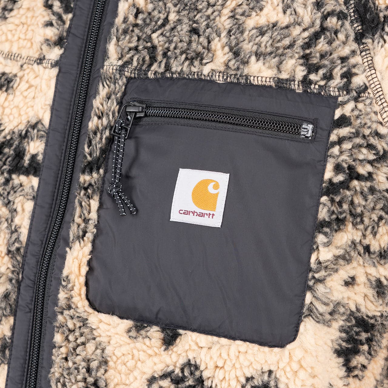 Carhartt WIP Prentis Vest Liner (Beige / Schwarz) - Allike Store