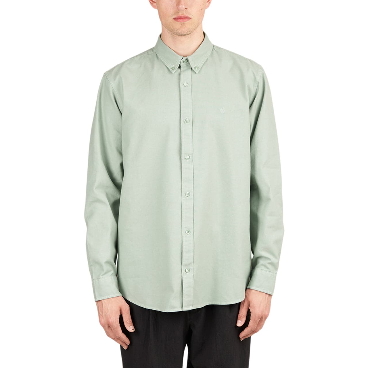 Carhartt WIP Longsleeve Bolton Shirt (Minzgrün) - Allike Store